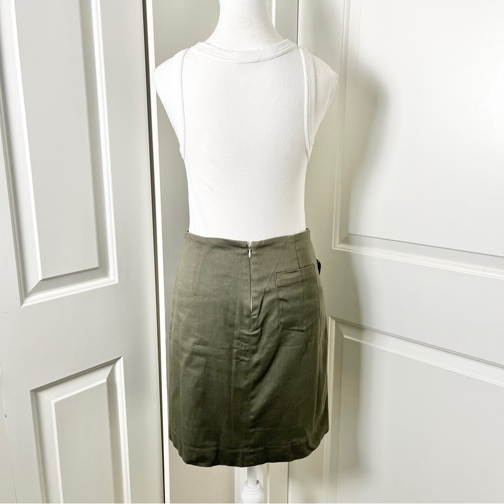 NWT Roots Golf Green A-Line Pleated Cargo Skort – Sporty & Chic, Size 6 - Picture 6 of 16